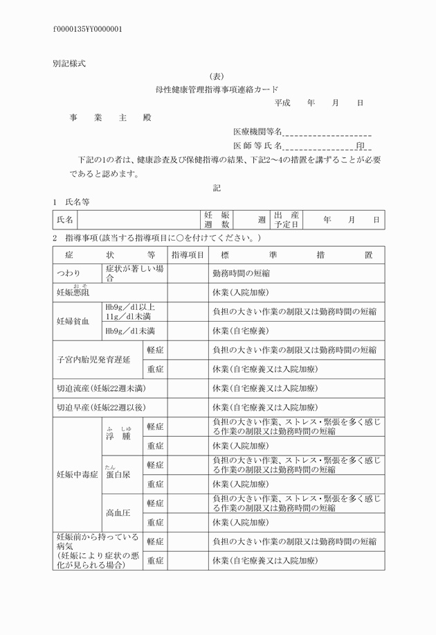 様式表